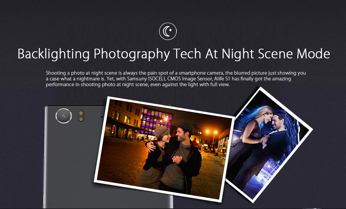 alife s1 backlighting photography tech at night scene mode